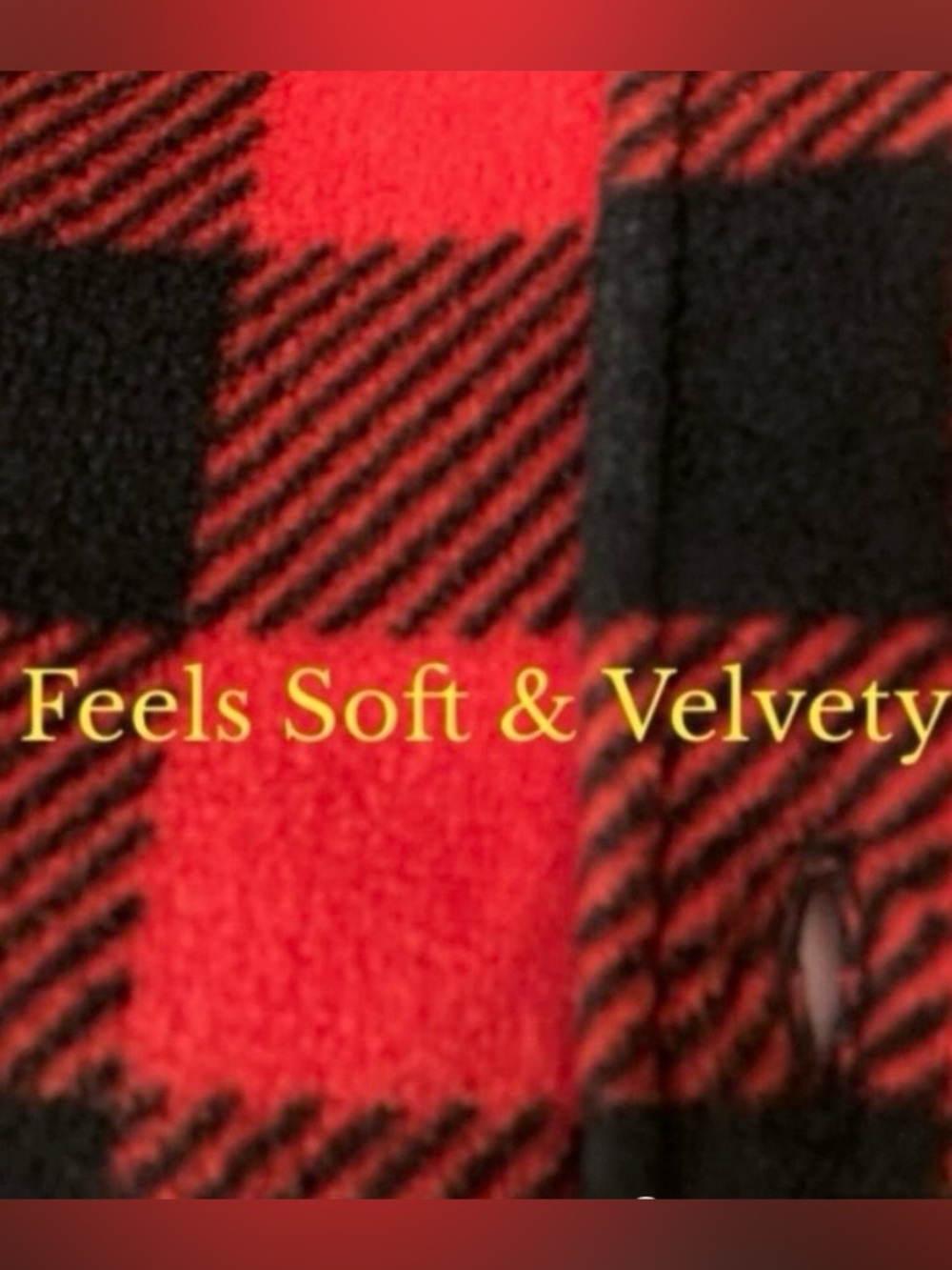 Ladies Buffalo Plaid Top or Jacket - Picture 5 of 11